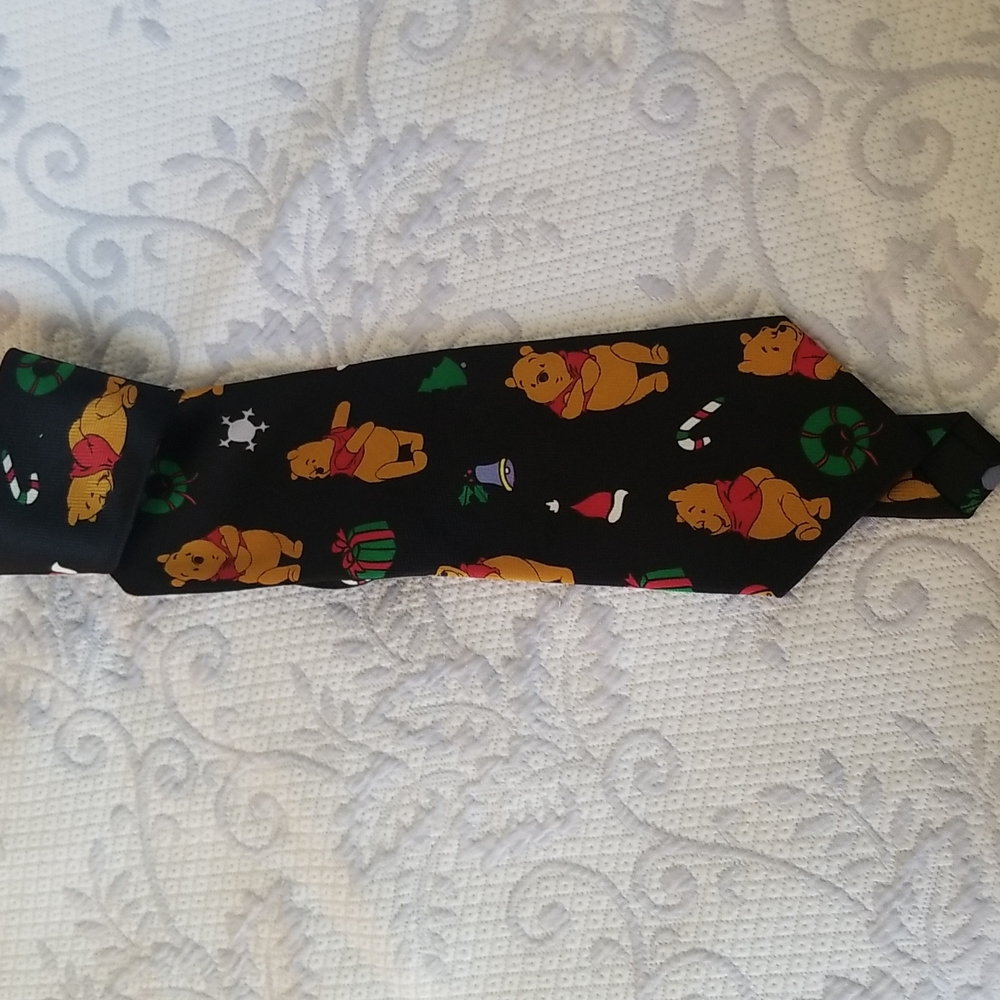 WINNIE THE POOH CHRISTMAS TIE - Picture 6 of 8